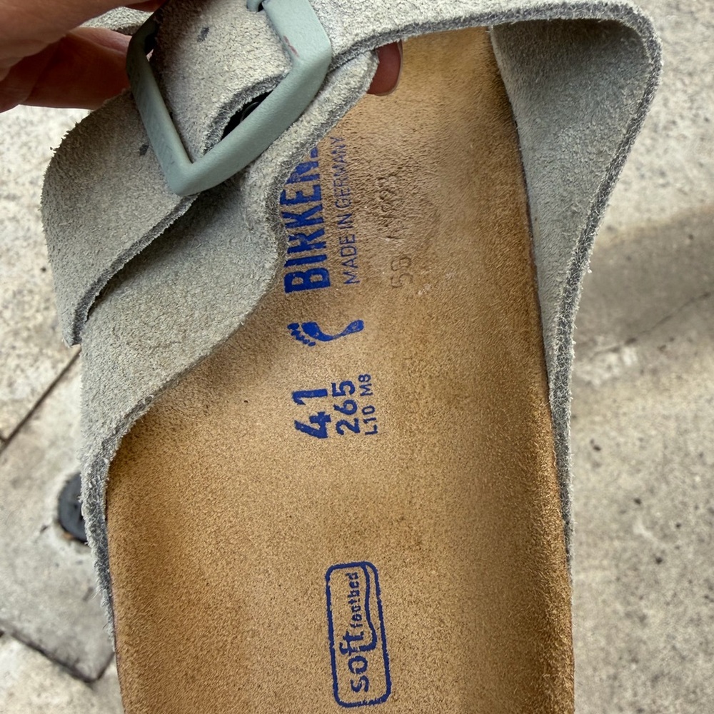 Birkenstock Arizona in Pure Sage - Picture 7 of 8